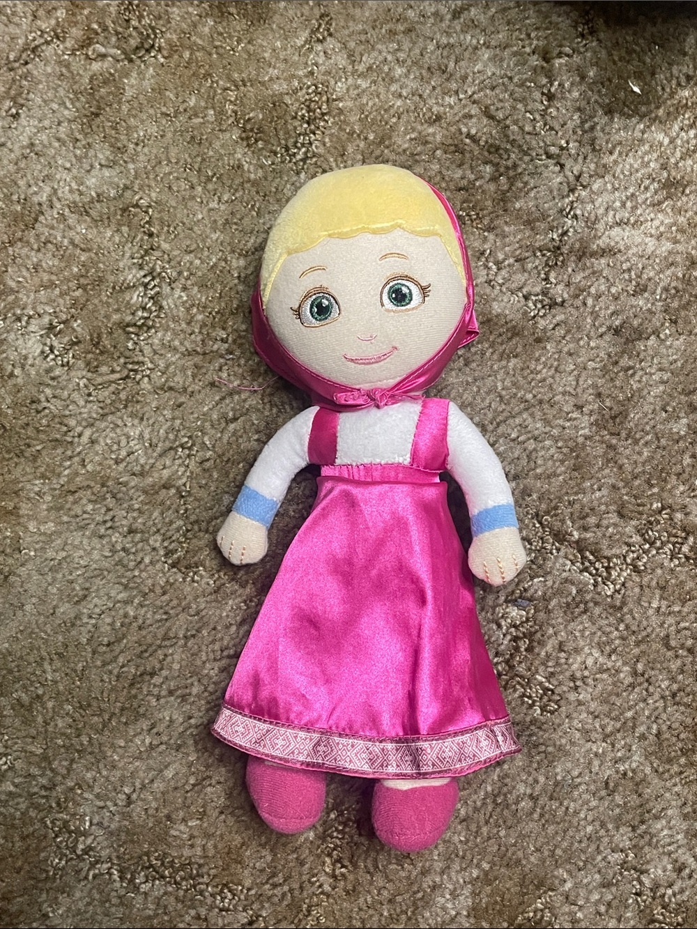 Marsha and The Bear Doll Only Plush Toy 11”